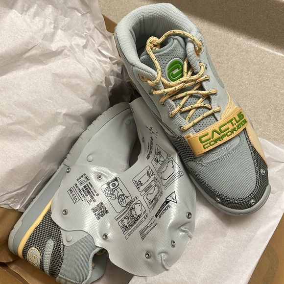 Travis Scott-Grey Haze AIR TRAINER 1 SP Nike Collab size 6 Mens (7.5 Wmns) *New* - Picture 5 of 11